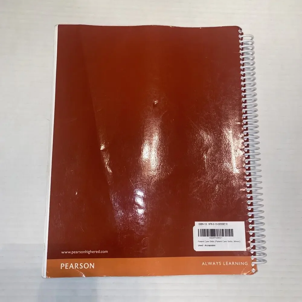 Patient Care Skills by Scott Minor and Mary Alice Minor (2013, Spiral)